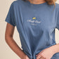 Amalfi Coast Embroidery Tee