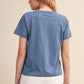 Amalfi Coast Embroidery Tee