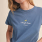 Amalfi Coast Embroidery Tee