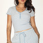 Darcy Snap Button Tee