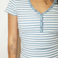 Darcy Snap Button Tee
