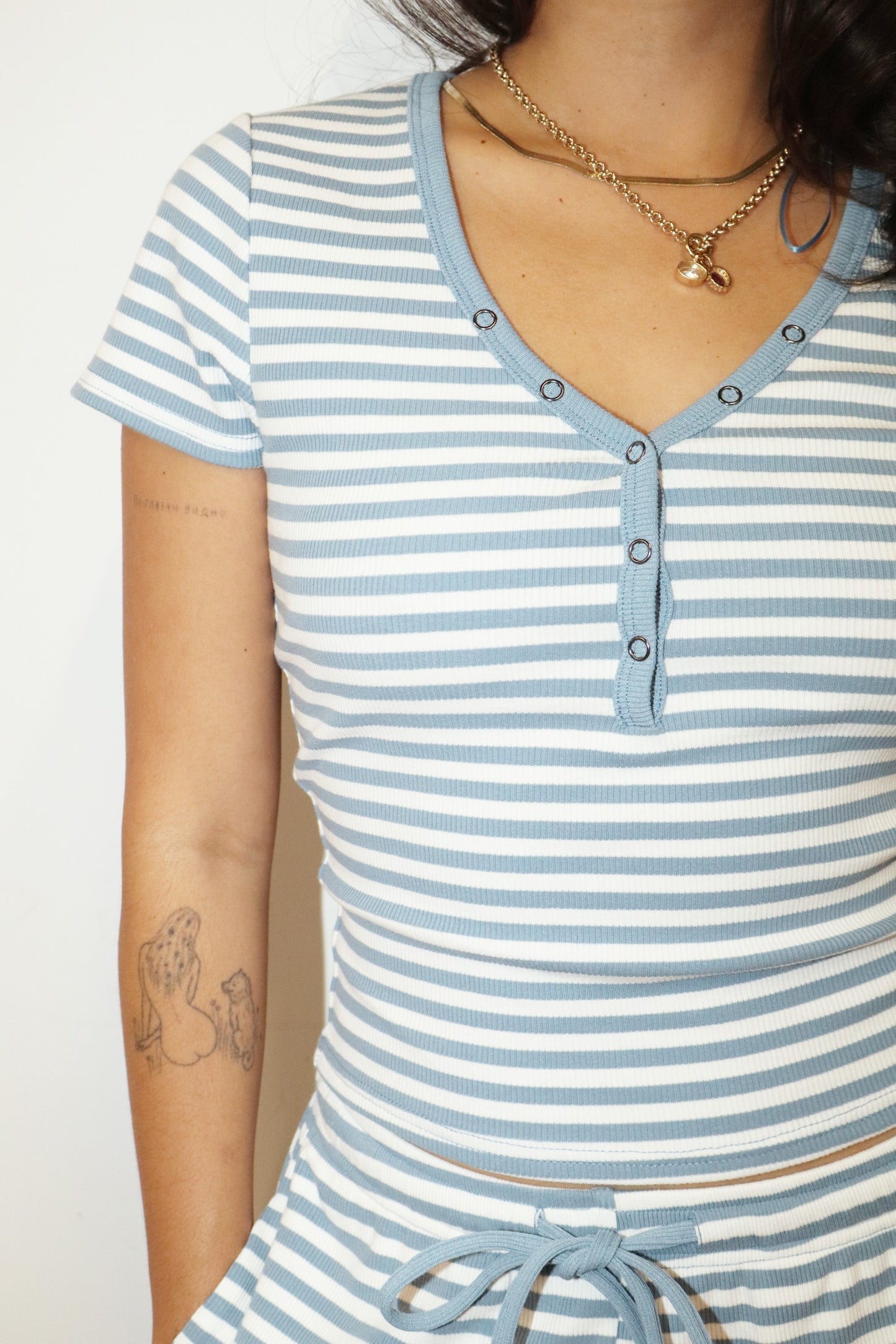 Darcy Snap Button Tee