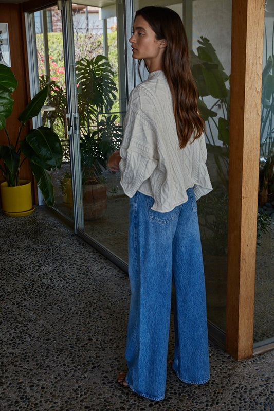 Lioness Cable Knit Sweater