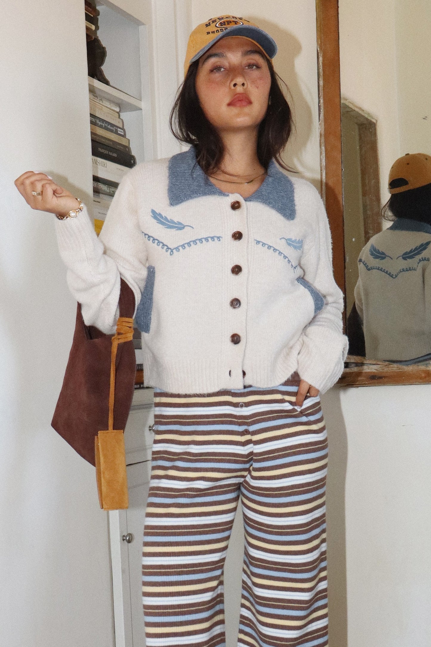 Bella Feathered Cardigan