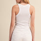 Let's Get Spritzy Ribbed Tank Top