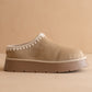 The Brandi - Platform Cozy Mule Slippers