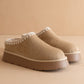 The Brandi - Platform Cozy Mule Slippers