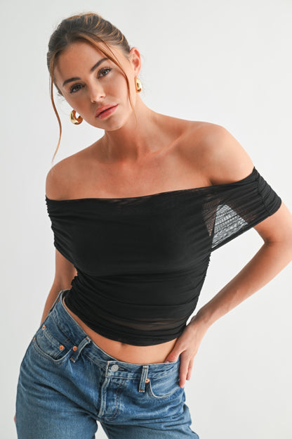 Nolan Mesh Top