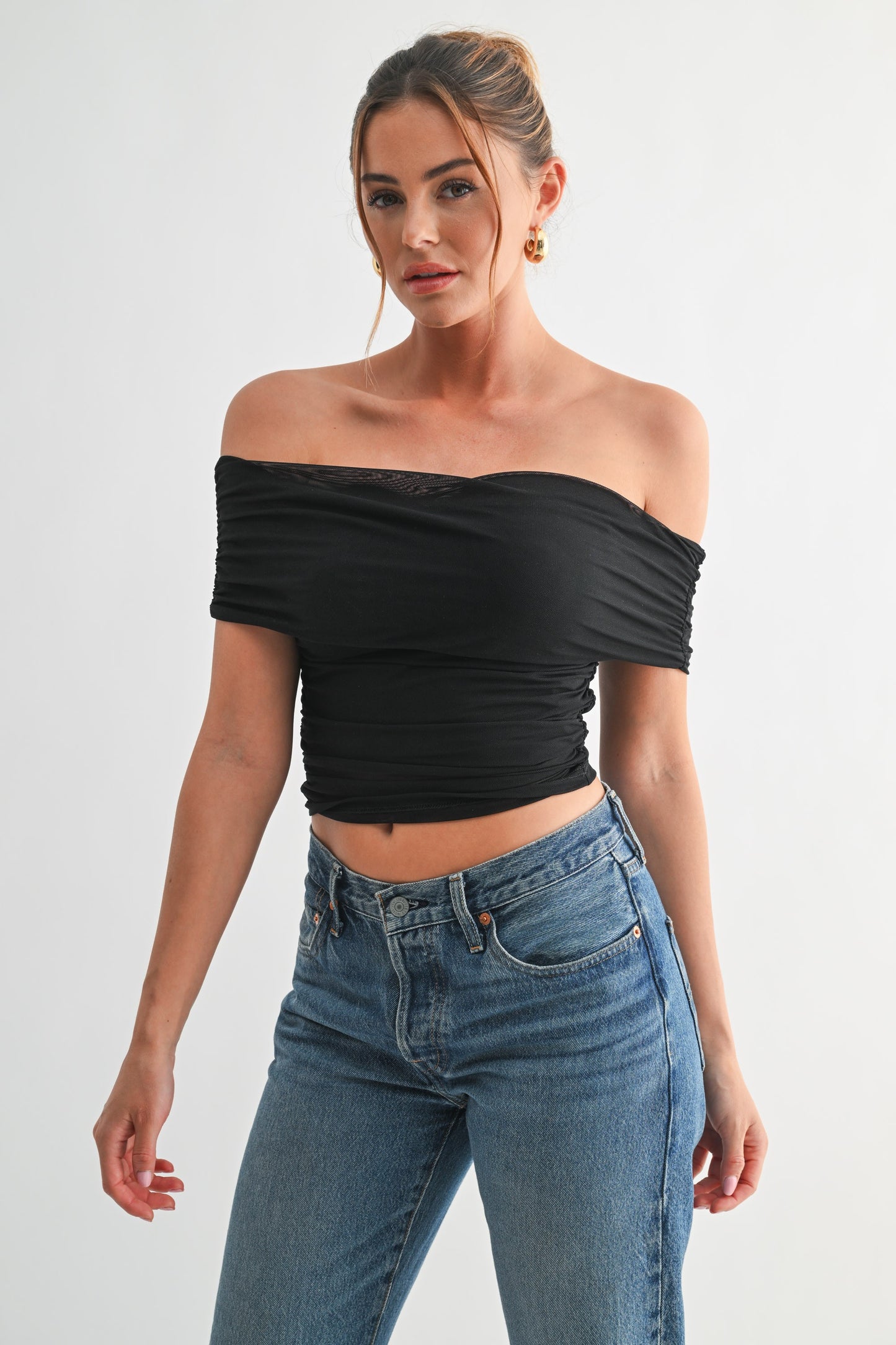 Nolan Mesh Top
