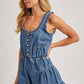 Julia Denim Romper