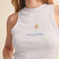 Let's Get Spritzy Ribbed Tank Top