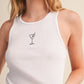 Dirty Martini Embroidered Tank