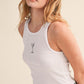 Dirty Martini Embroidered Tank