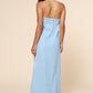 Cove Embroidered Tube Maxi Dress