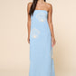 Cove Embroidered Tube Maxi Dress