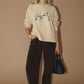 Marsh Oaks Embroidered Knit Sweater