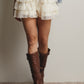 Ella Eyelet Ruffle Shorts