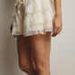 Ella Eyelet Ruffle Shorts