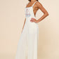 Marina Embroidered Wide Leg Jumpsuit