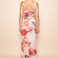 Kiara Floral Mesh Maxi Dress
