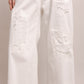Sophia Distressed Wide Leg Pants