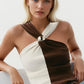 Split Decisions Halter Top