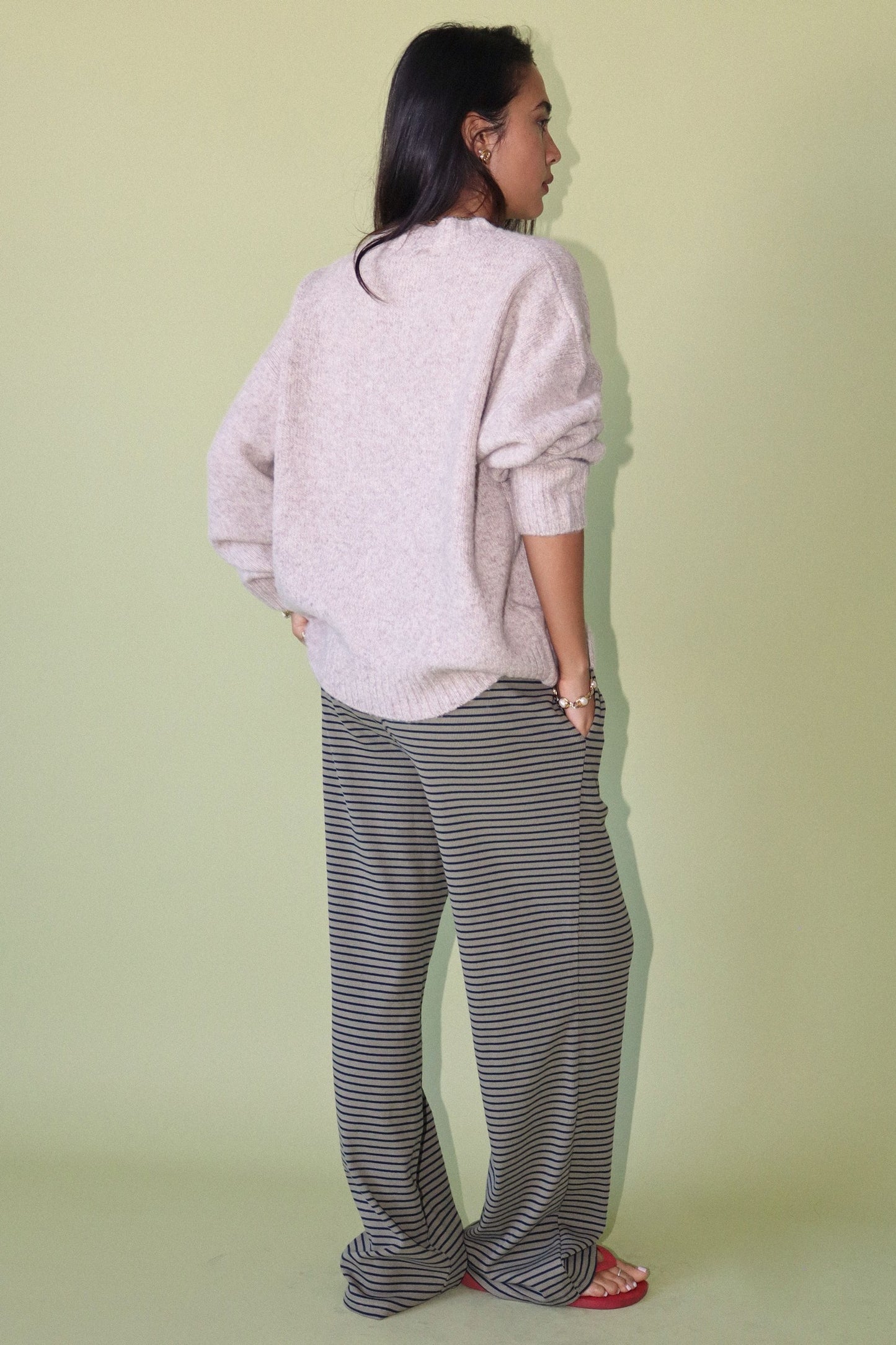Marsh Oaks Embroidered Knit Sweater