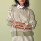 Leona Collared Sweater Top
