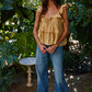 Candace Ruffle Top