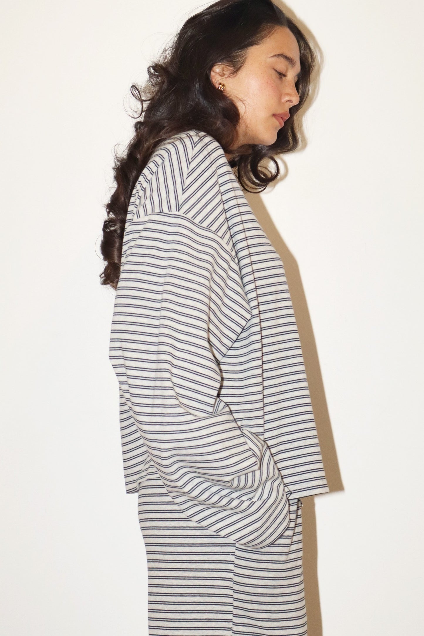 Kendall Striped Lounge Top