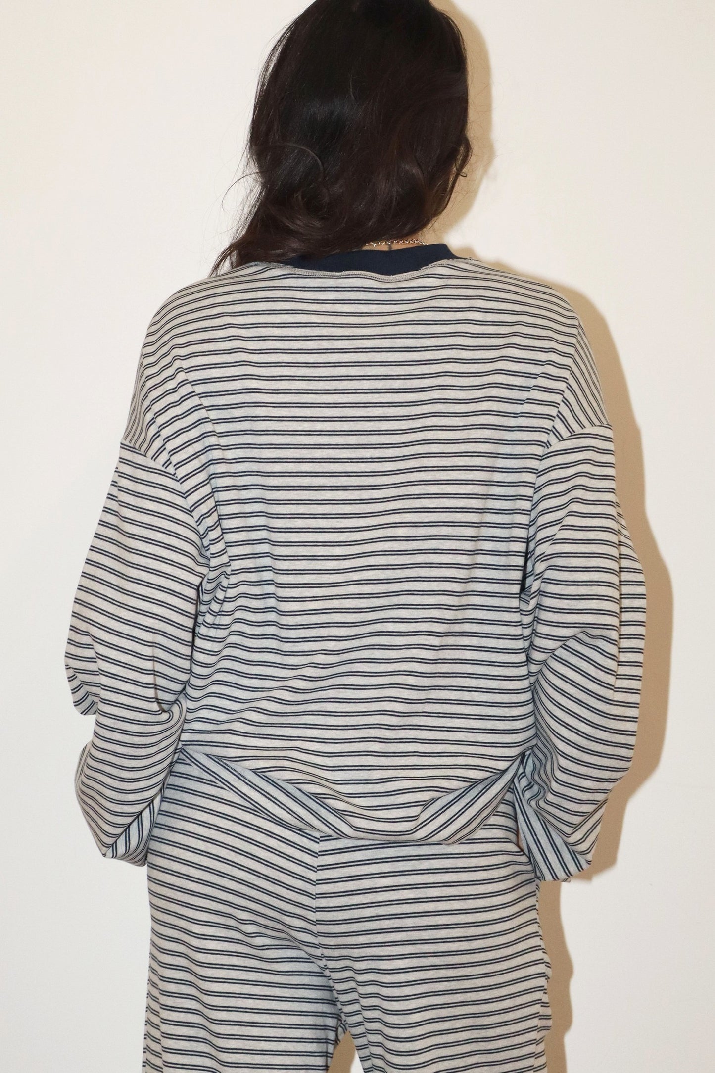 Kendall Striped Lounge Top