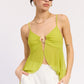Betsy Cutout Ring Butterfly Tank