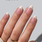Pink Rose French Tip Press-On Nails