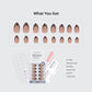 Leopard French Tip Press-On Nails