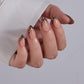 Leopard French Tip Press-On Nails