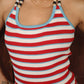 Junie Striped Mini Dress