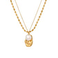 Angie Layered Pearl Necklace