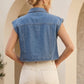 Morgan Denim Top