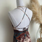 Angie Cross-Back Slip Dress