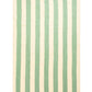 Green Striped Cotton Turkish Beach Towel
