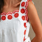 Skylar Embroidered Crop Top