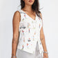 On Par Lace Trim Top