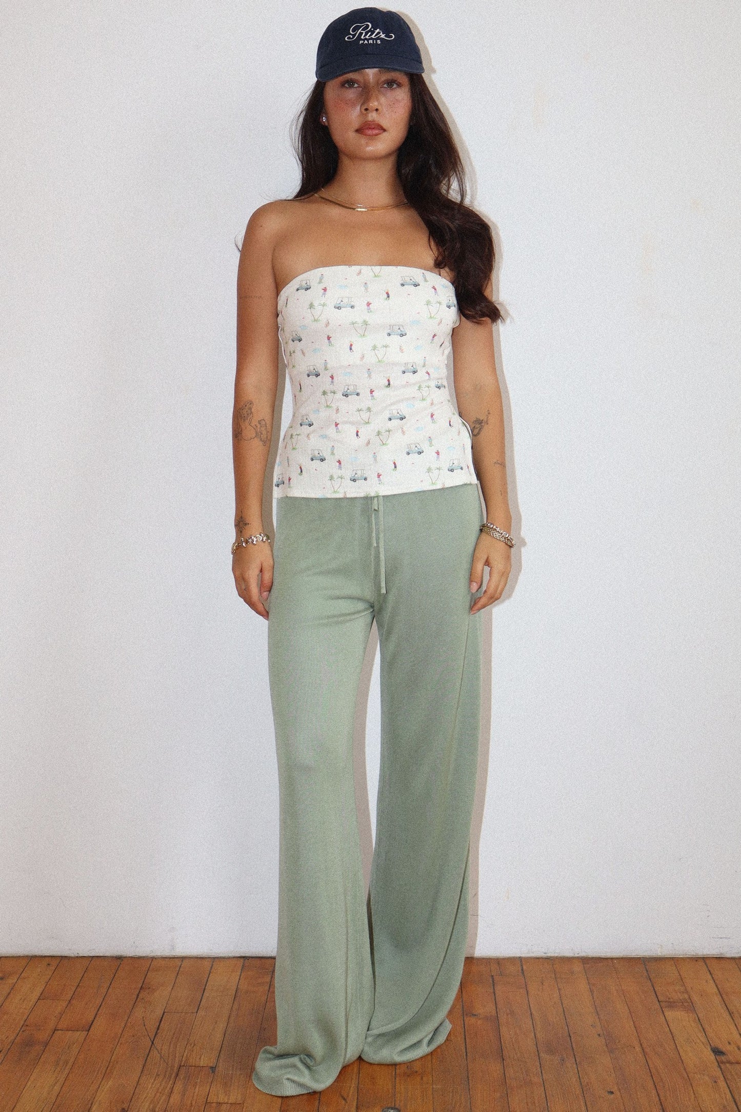 Millie Wide Leg Drawstring Pants
