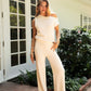 Sonora One-Shoulder Sweater Top