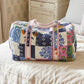 Luna Floral Patchwork Print Duffel Bag