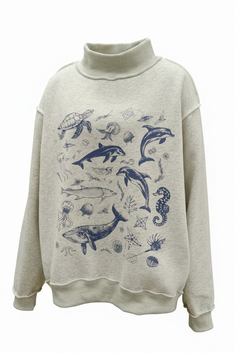 As Free As The Ocean Crewneck