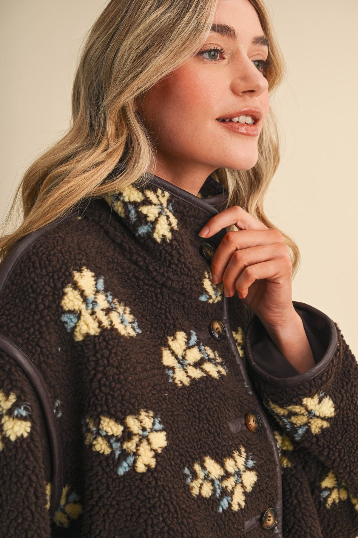Margaux Faux Sherpa Jacket