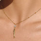 Leni 18K Gold Non-Tarnish CZ Fish Pendant Necklace