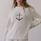 Coastal Anchor Knit Sweater