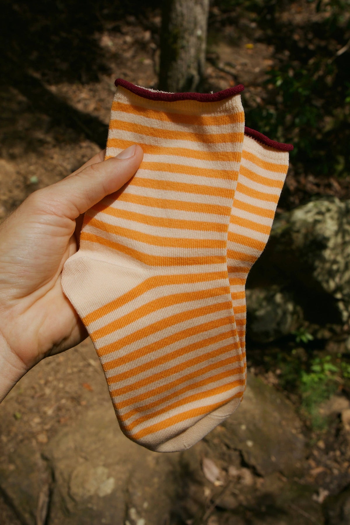 Canyon Glow Striped Socks
